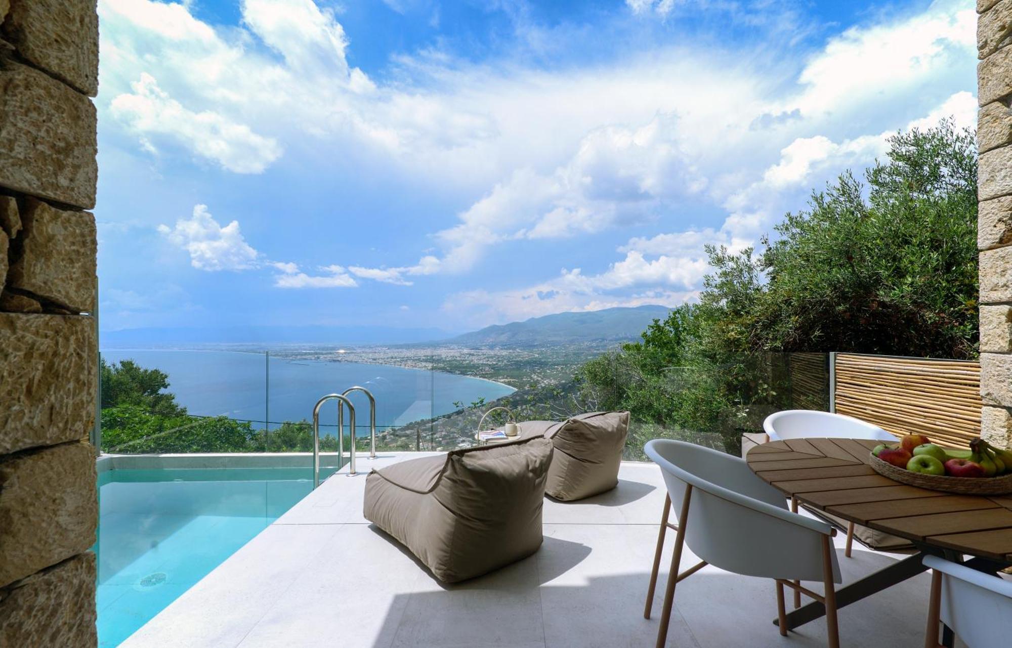 Villa Lithos Retreat 1 Kalamata Exterior foto